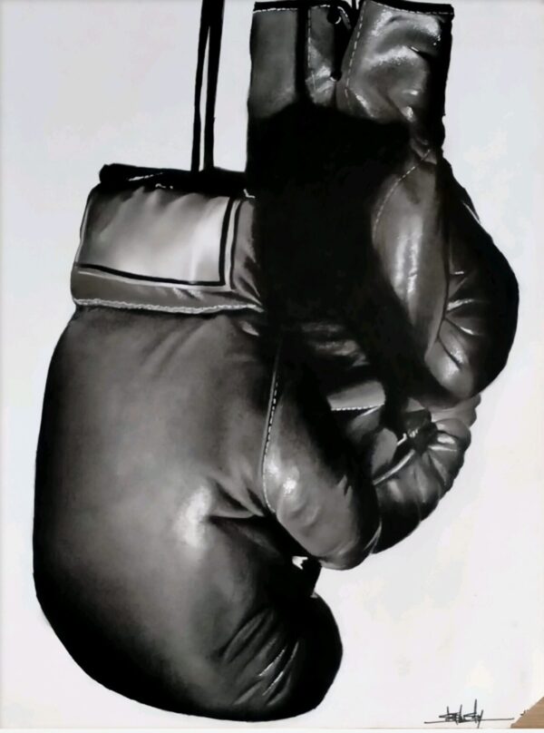 BOXING GLOVES, 2020  - Print - Edition limitée à 30 tirages